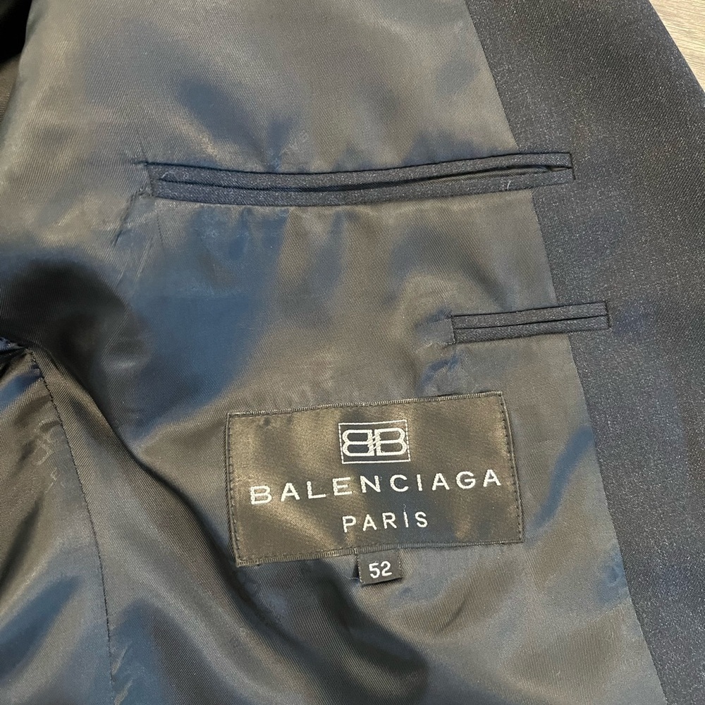 Balenciaga Midnight Black wool suit image 5
